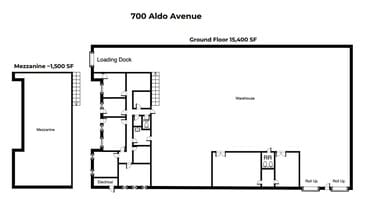 700-722 Aldo Ave, Santa Clara, CA for lease Floor Plan- Image 1 of 1