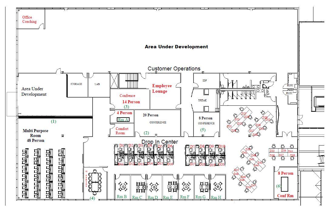 7979 N Belt Line Rd, Irving, TX à louer Plan d  tage- Image 1 de 1