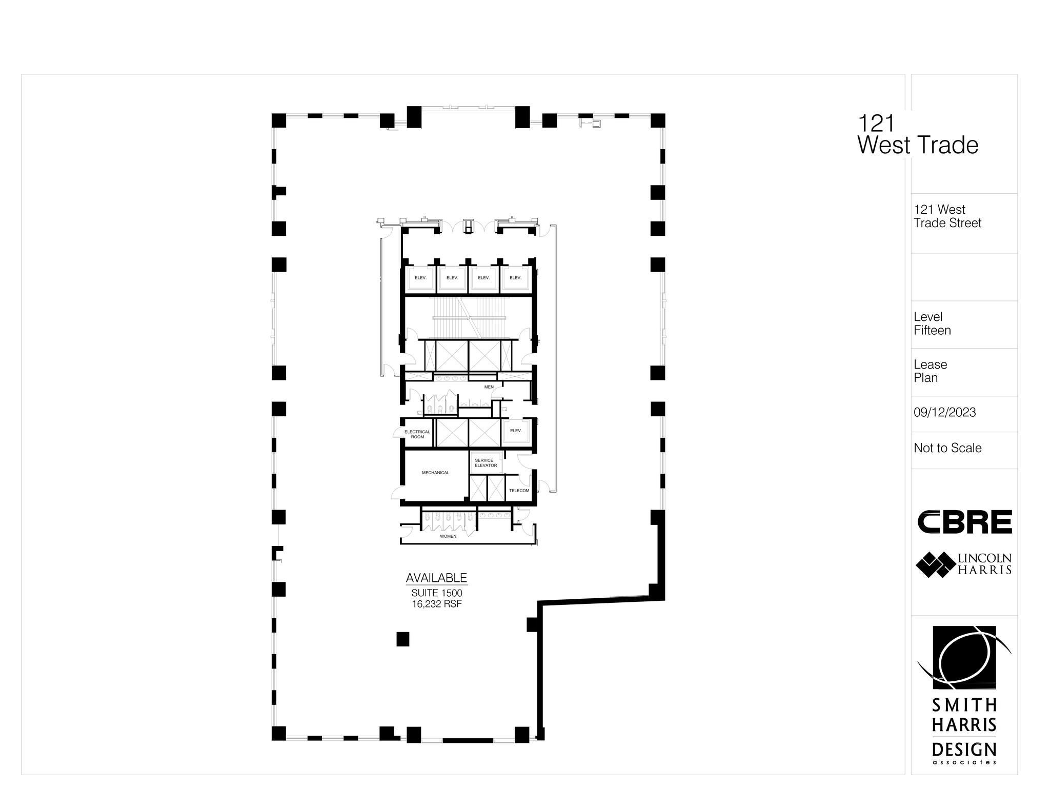 121 W Trade St, Charlotte, NC for lease Site Plan- Image 1 of 1