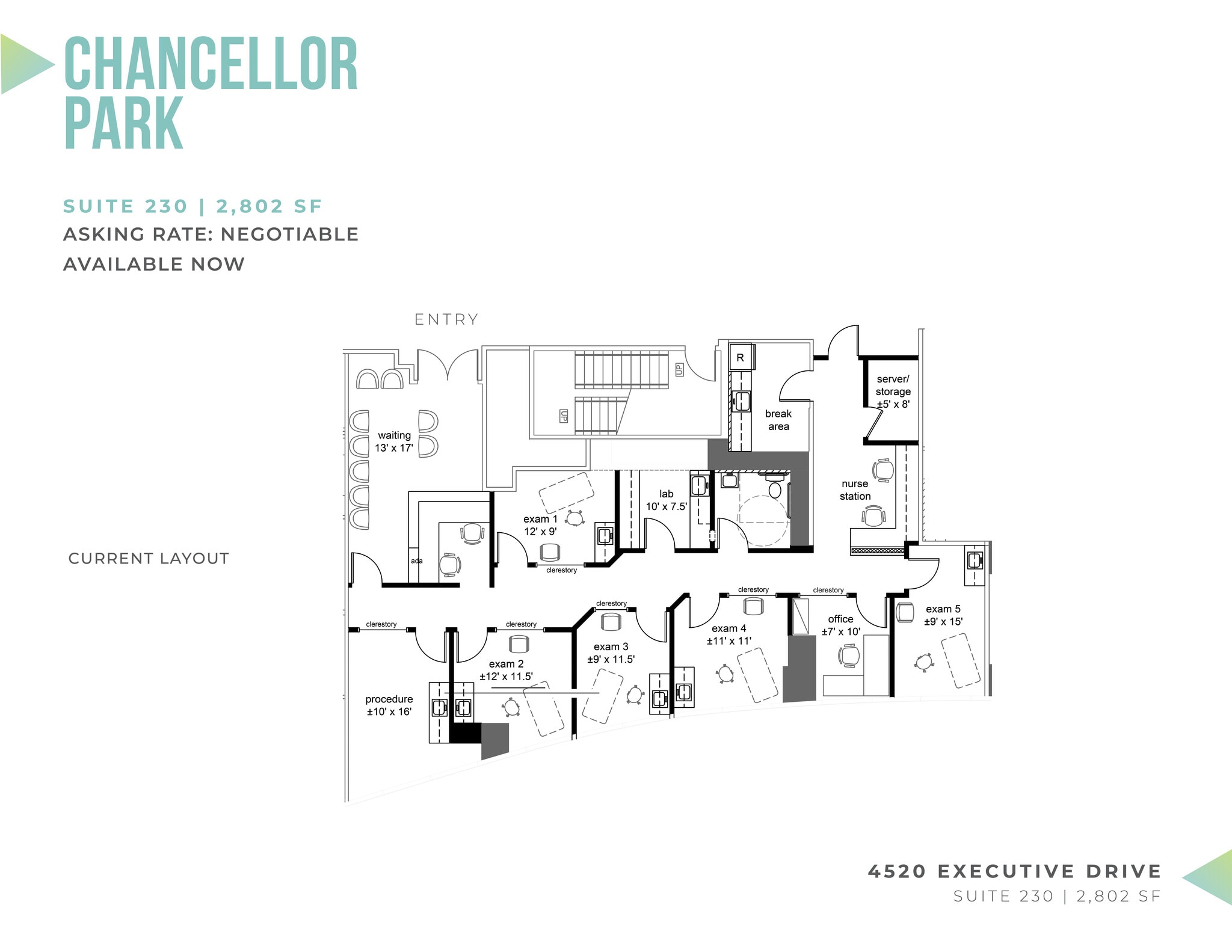 4520 Executive Dr, San Diego, CA for lease Floor Plan- Image 1 of 1
