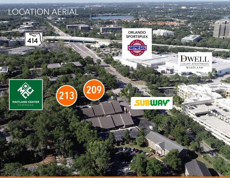 1009 Maitland Center Commons Blvd, Maitland, FL à louer - Photo du bâtiment - Image 2 de 9