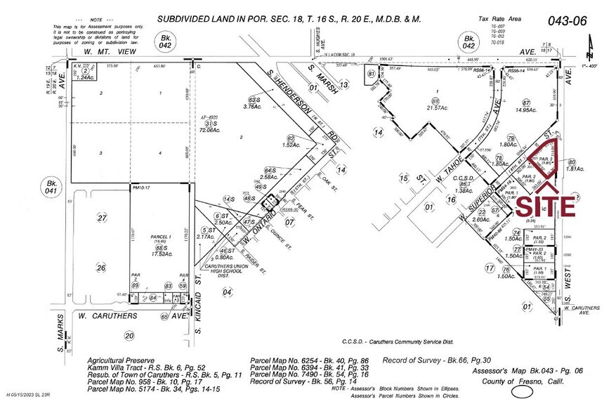 West Superior Avenue Ave, Caruthers, CA for sale - Building Photo - Image 2 of 3