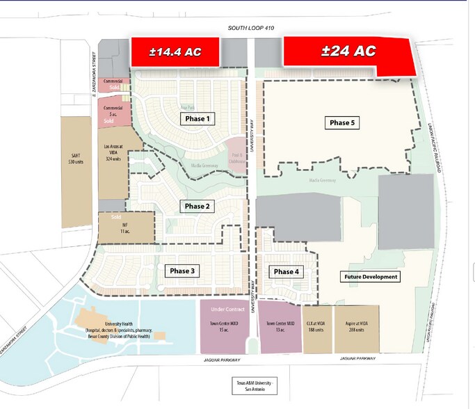 Loop 410 South & Zarzamora st, San Antonio, TX à vendre - Photo du bâtiment - Image 2 de 2