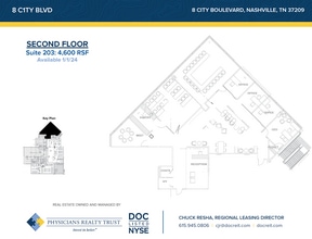 8 City Blvd, Nashville, TN for lease Floor Plan- Image 1 of 1