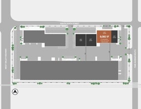 22425-22433 72nd Ave S, Kent, WA à louer Plan de site- Image 2 de 2