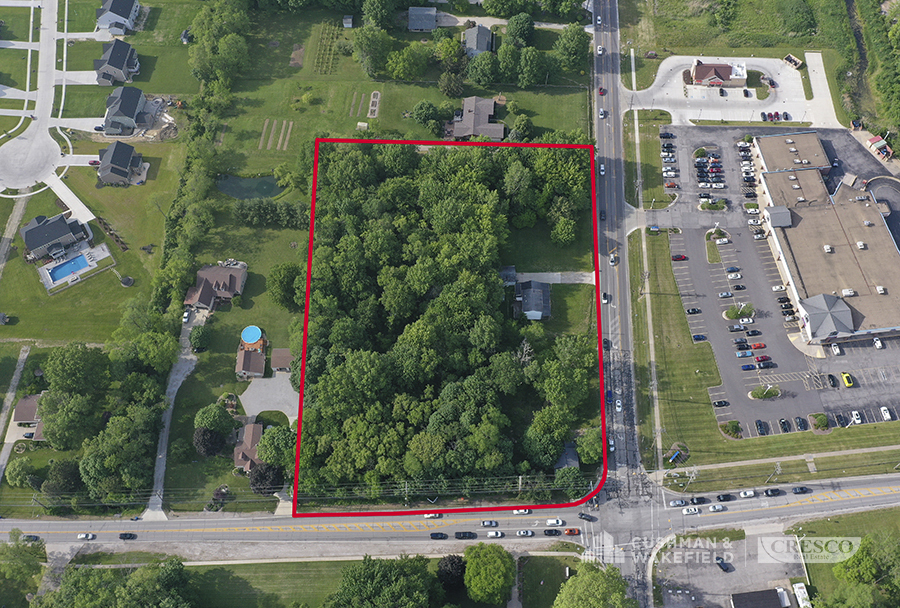 Detroit & Nagel Rd, Avon, OH for sale Aerial- Image 1 of 8