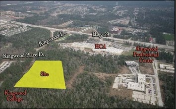 19701 Kingwood Dr, Kingwood, TX - Aérien  Vue de la carte