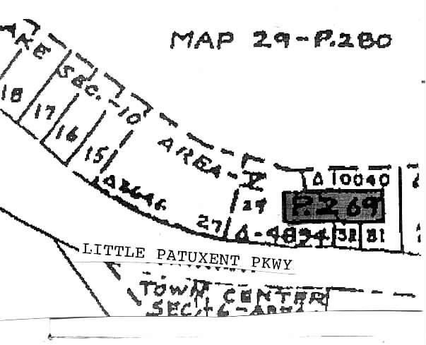 10724 Little Patuxent Pky, Columbia, MD for lease - Plat Map - Image 3 of 9