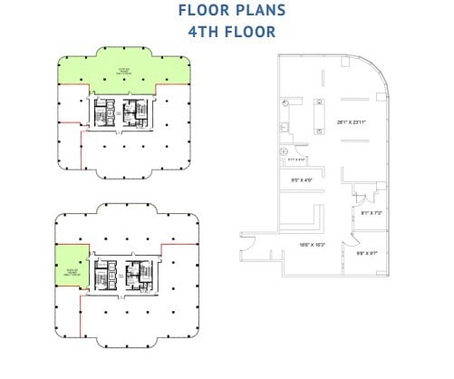 5945-5955 Airport Rd, Mississauga, ON à louer Plan d’étage- Image 1 de 1