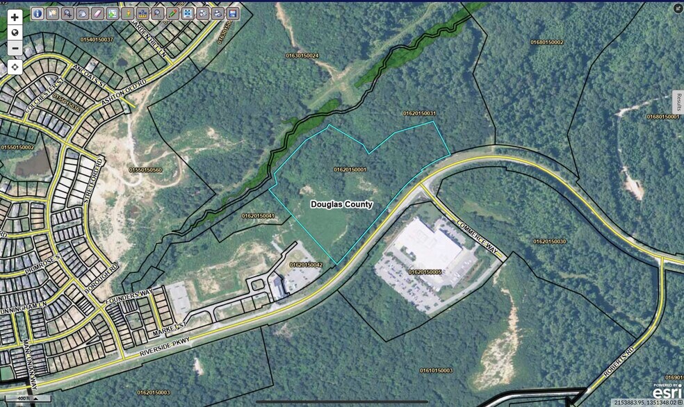 Riverside Pky, Douglasville, GA à vendre - Plan cadastral - Image 1 de 6