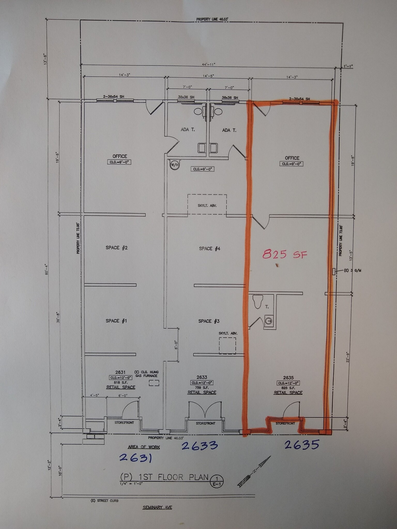 2631-2635 Seminary Ave, Oakland, CA for lease Interior Photo- Image 1 of 1