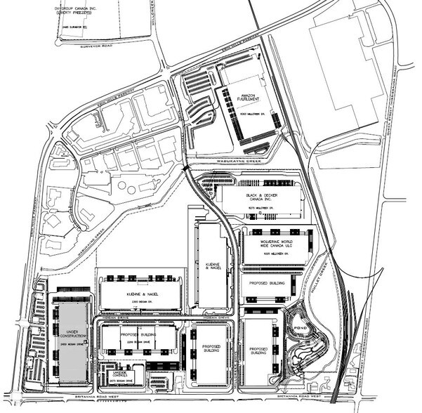 6065 Millcreek Dr, Mississauga, ON for sale - Site Plan - Image 1 of 1
