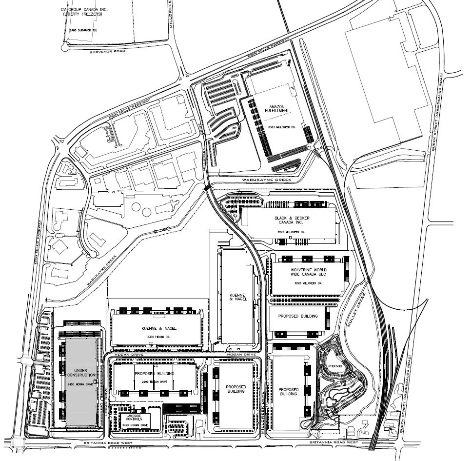 6065 Millcreek Dr, Mississauga, ON à vendre Plan de site- Image 1 de 1