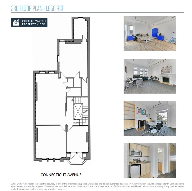 1710 Connecticut Ave NW, Washington, DC for lease Floor Plan- Image 1 of 1