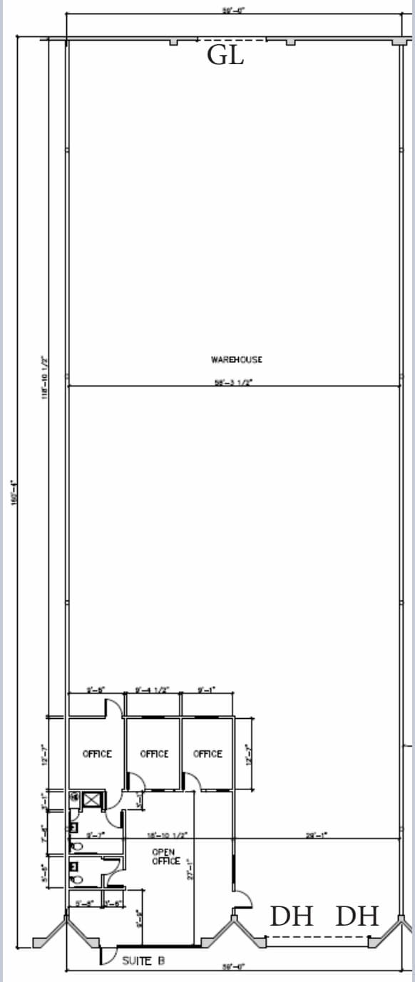 8925 Carroll Way, San Diego, CA à louer Plan d’étage- Image 1 de 2
