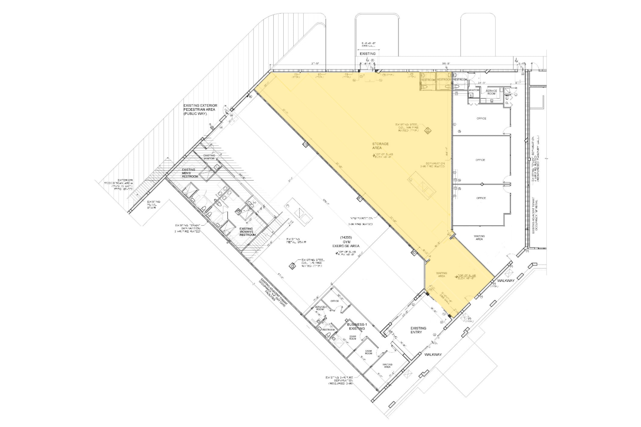 14215-14285 SW 42nd St, Miami, FL for lease Floor Plan- Image 1 of 7