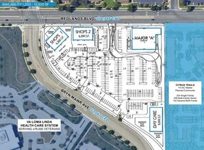 Redlands Blvd, Loma Linda, CA for lease Site Plan- Image 1 of 1