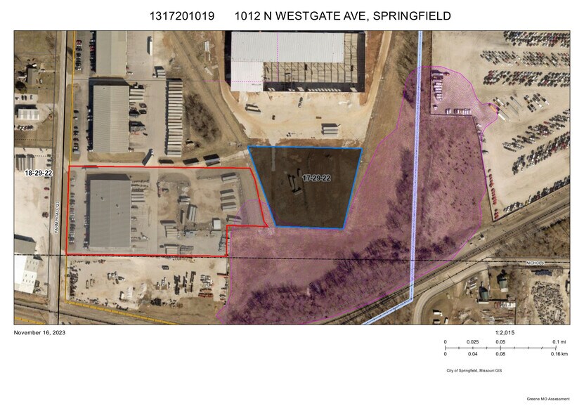 1100 N Farm Road 123, Springfield, MO à louer - Plan de site - Image 2 de 2