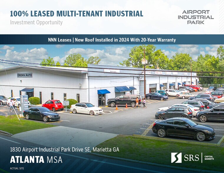 1830 Airport Industrial Park Dr, Marietta, GA à vendre - Photo du bâtiment - Image 1 de 9