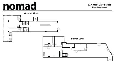 127 W 26th St, New York, NY for lease Floor Plan- Image 1 of 3