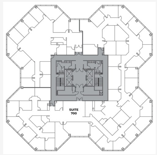 4365 Executive Dr, San Diego, CA à louer Plan d’étage- Image 1 de 1