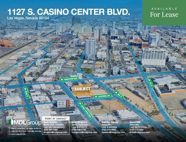 Plus de détails pour 1127 Casino Center blvd, Las Vegas, NV - Commerce de détail à louer