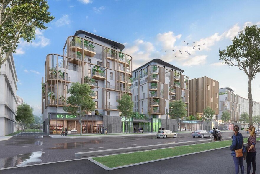 48 Avenue Jean Jaurès, Pantin à louer - Photo du bâtiment - Image 2 de 2