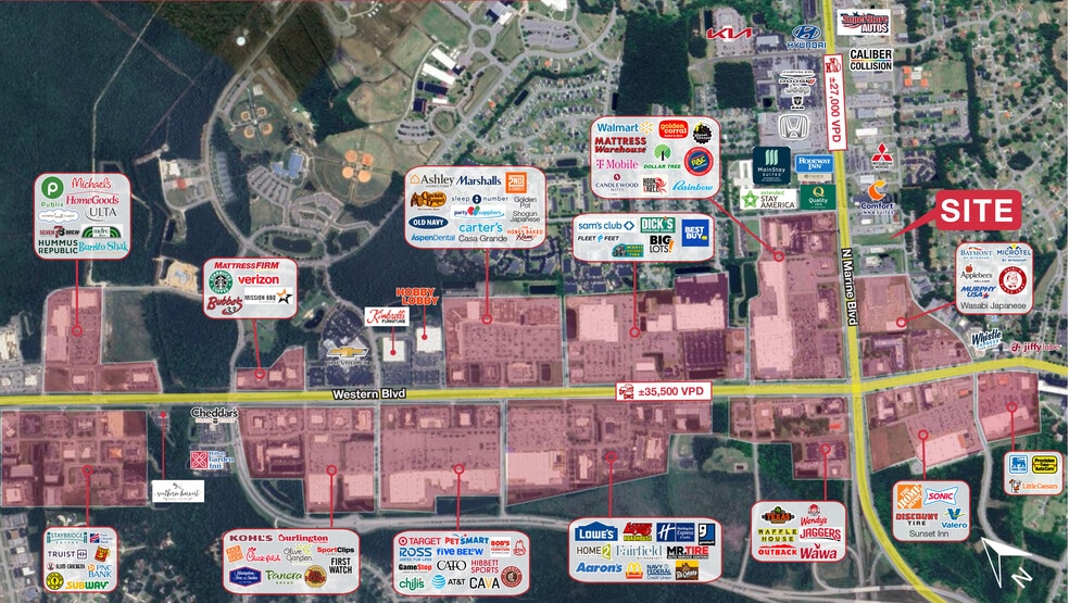 2110 N Marine Blvd, Jacksonville, NC for lease - Building Photo - Image 2 of 10