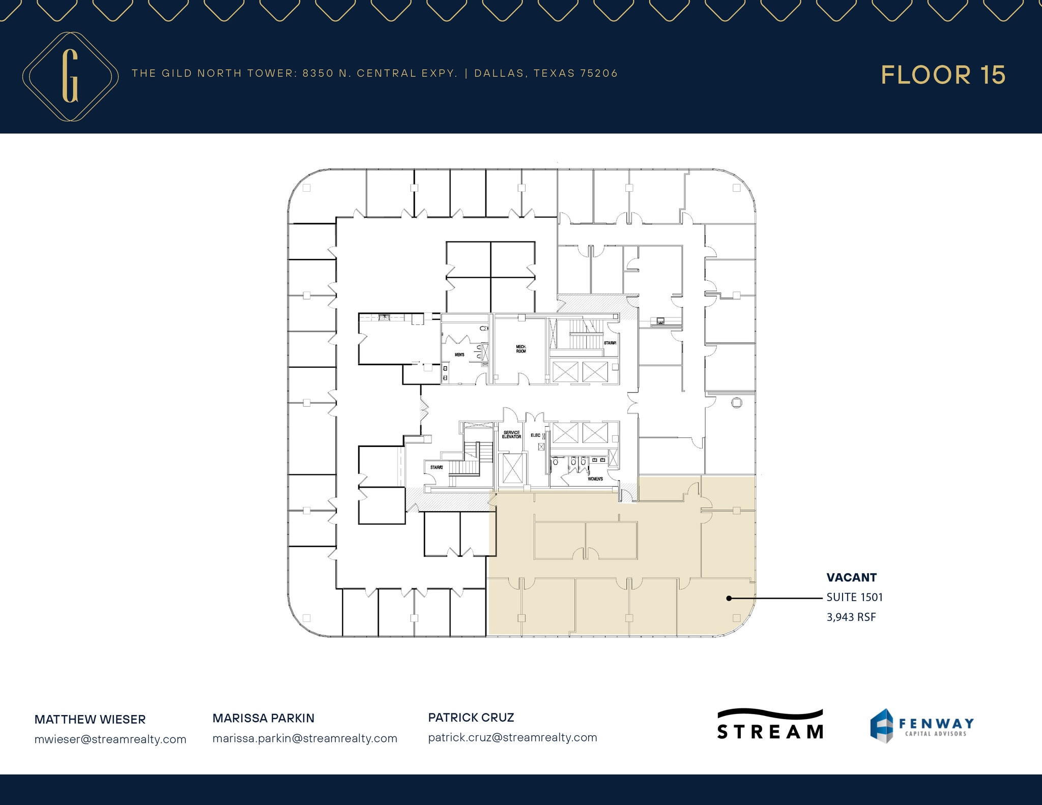 8350 N Central Expy, Dallas, TX for lease Floor Plan- Image 1 of 1