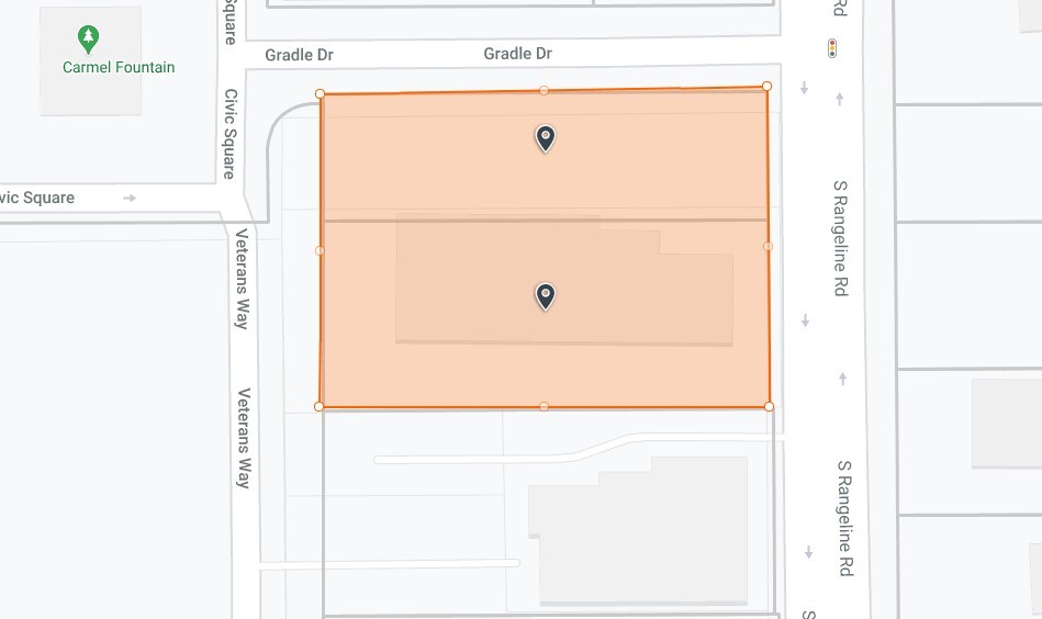 1030 S Rangeline Rd, Carmel, IN à louer - Plan cadastral - Image 2 de 7