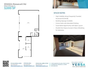 33W624 Roosevelt Rd, Geneva, IL for lease Floor Plan- Image 1 of 1