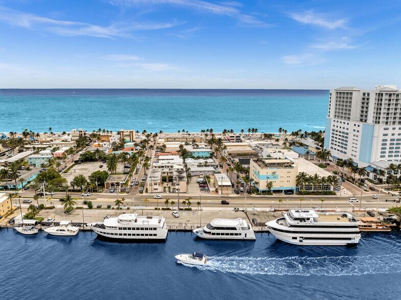 1318 N Ocean Blvd, Hollywood, FL à vendre - Aérien - Image 3 de 22