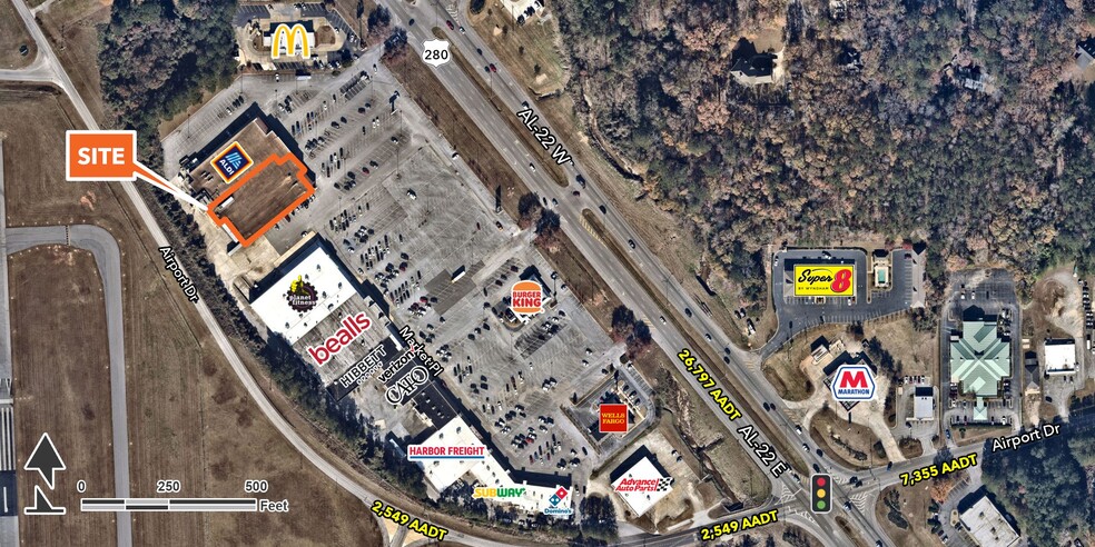 1061 Us-280 E, Alexander City, AL for lease - Building Photo - Image 1 of 4