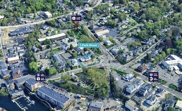 1 Park St, Norwalk, CT - Aerial  map view