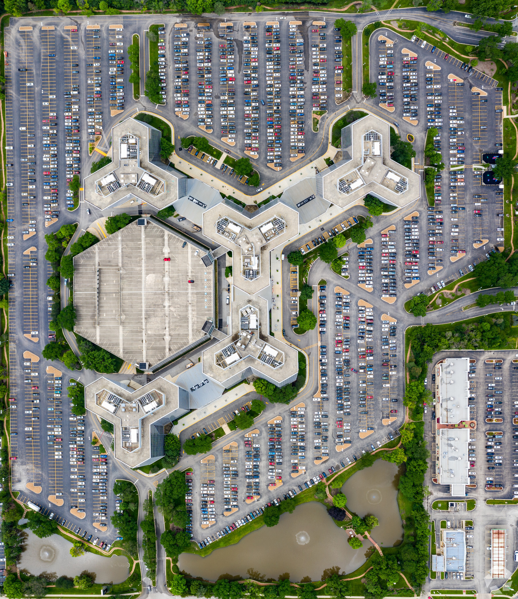 3 Westbrook Corporate Ctr, Westchester, IL for lease Aerial- Image 1 of 8