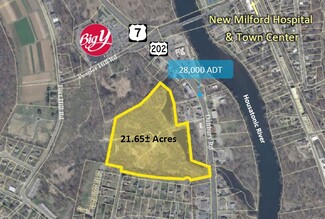 Plus de détails pour Danbury Rd, New Milford, CT - Terrain à vendre