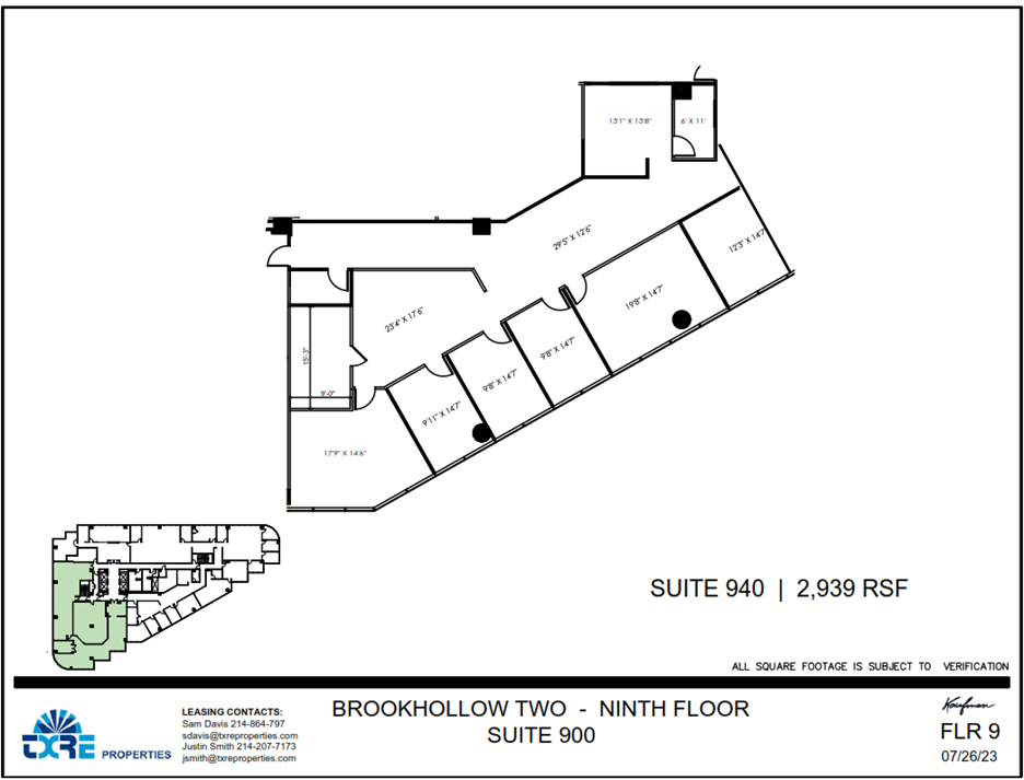 2301 E Lamar Blvd, Arlington, TX for lease Floor Plan- Image 1 of 1