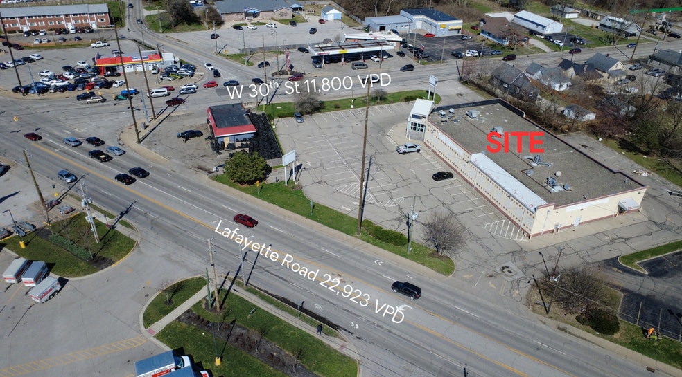 2975 Lafayette Rd, Indianapolis, IN à louer - Photo du bâtiment - Image 2 de 9