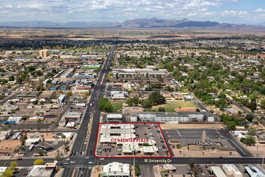 423 N Country Club Dr, Mesa, AZ à vendre - Aérien - Image 2 de 3