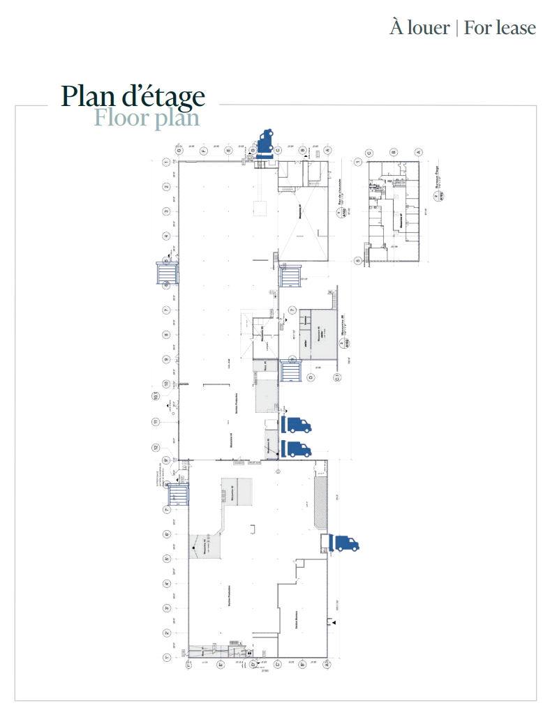 115 Rue de Lauzon, Boucherville, QC for lease Floor Plan- Image 1 of 1