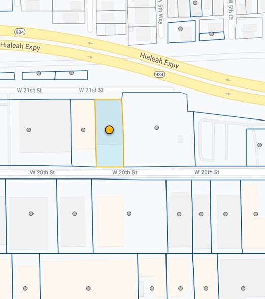 601 W 20th St, Hialeah, FL à vendre - Plan cadastral - Image 2 de 18