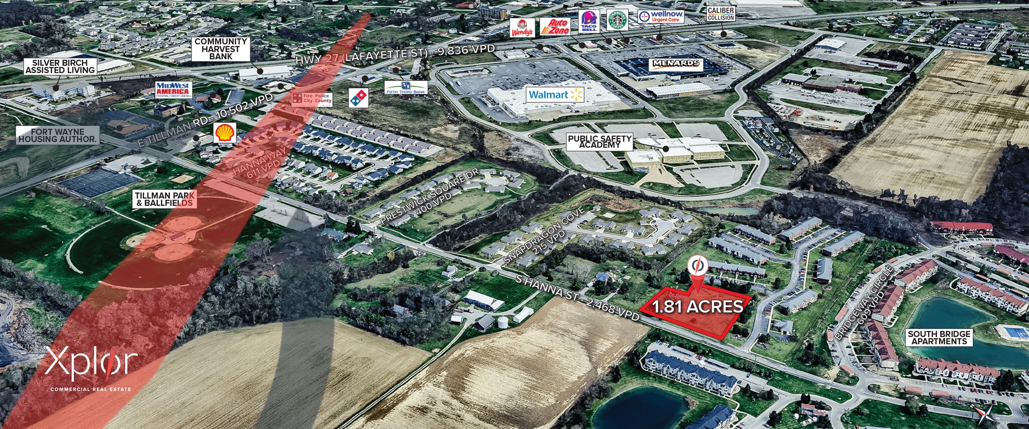 7900 S Hanna St, Fort Wayne, IN à vendre Photo principale- Image 1 de 5