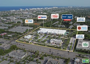 510 Linton Blvd, Delray Beach, FL - AERIAL  map view