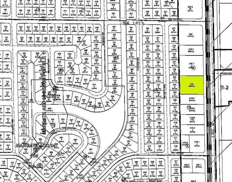 1609-1615 N State Road 7, Margate, FL for lease - Plat Map - Image 3 of 5