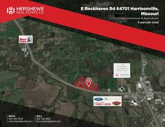 More details for Nwc Of Rockhaven Rd & Indian Springs Rd, Harrisonville, MO - Land for Sale