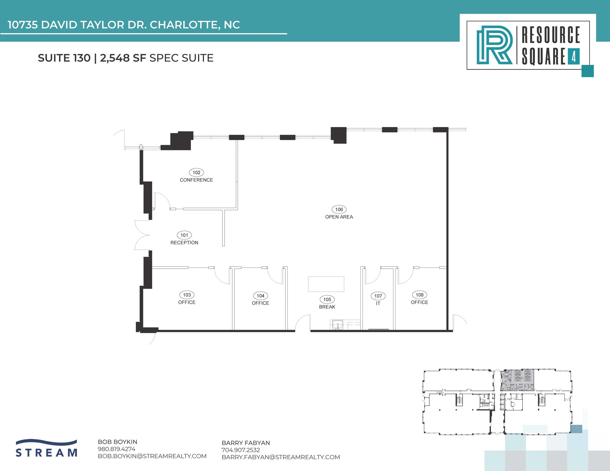 10735 David Taylor Dr, Charlotte, NC for lease Floor Plan- Image 1 of 1
