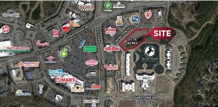 0 Winston Hill Dr, Cary, NC - AERIAL map view - Image1