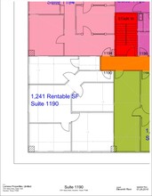 3701-3801 Kirby & 2401 Portsmouth, Houston, TX à louer Plan d  tage- Image 1 de 1