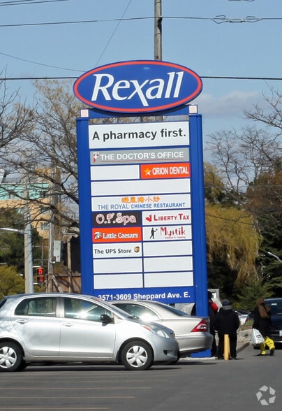 3571-3609 Sheppard Ave E, Toronto, ON for lease - Building Photo - Image 3 of 10