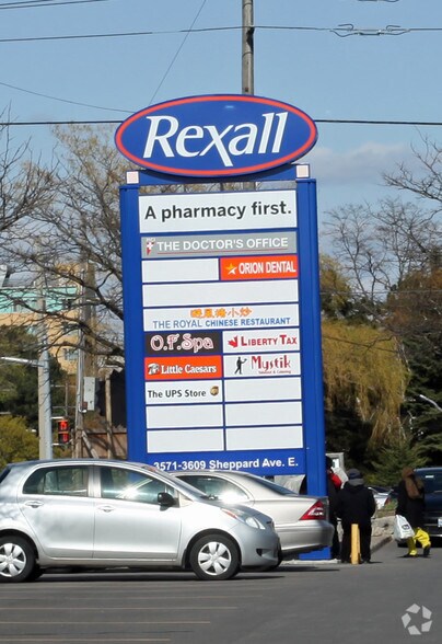 3571-3609 Sheppard Ave E, Toronto, ON à louer - Photo du bâtiment - Image 3 de 10